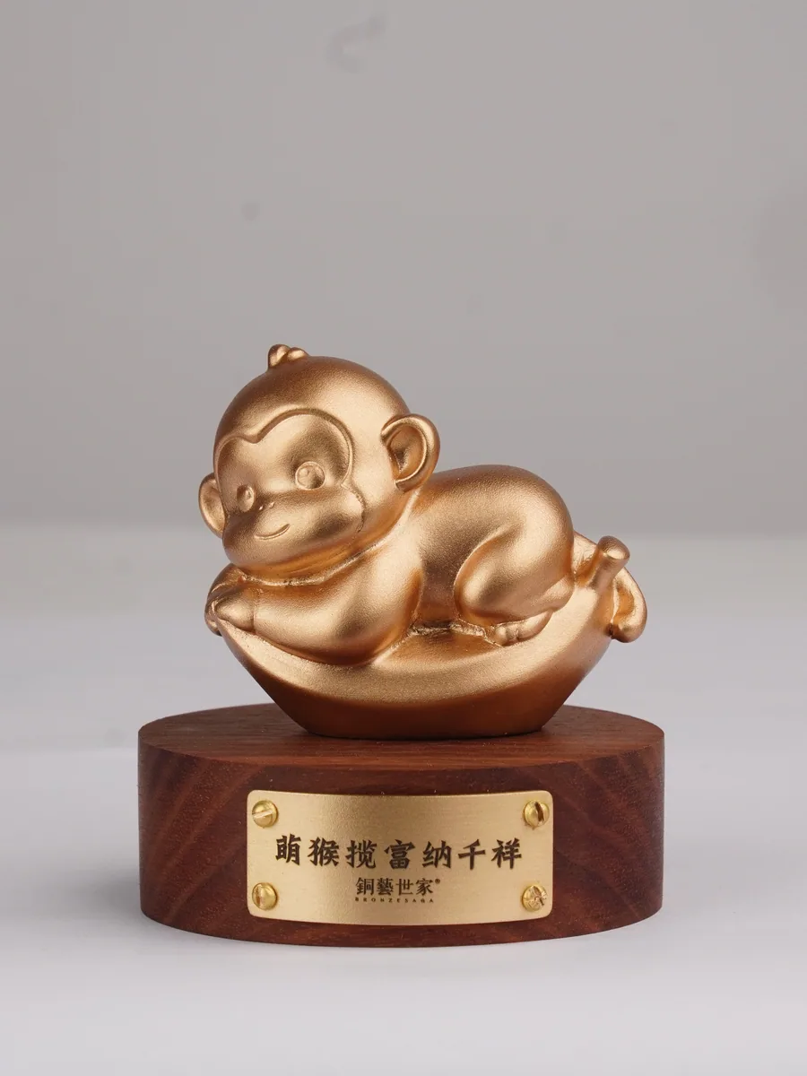 萌猴揽富纳千祥 · 整体