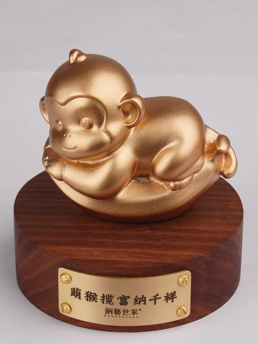 萌猴揽富纳千祥 · 关键细节