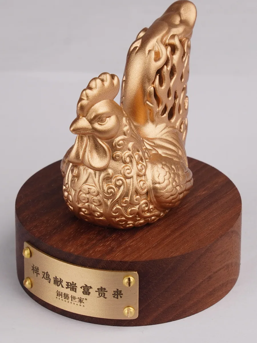 祥鸡献瑞富贵来 · 关键细节